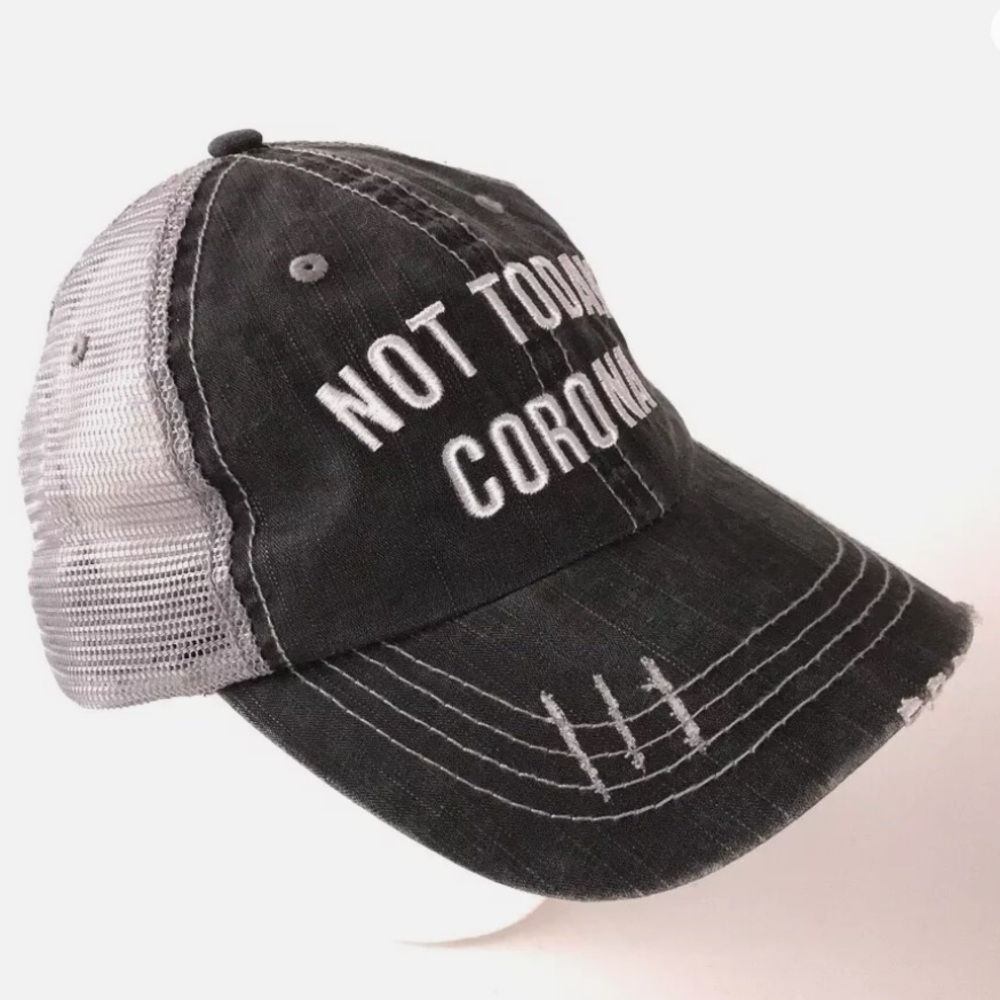 NOT TODAY CORONA HAT - Picture 9 of 9